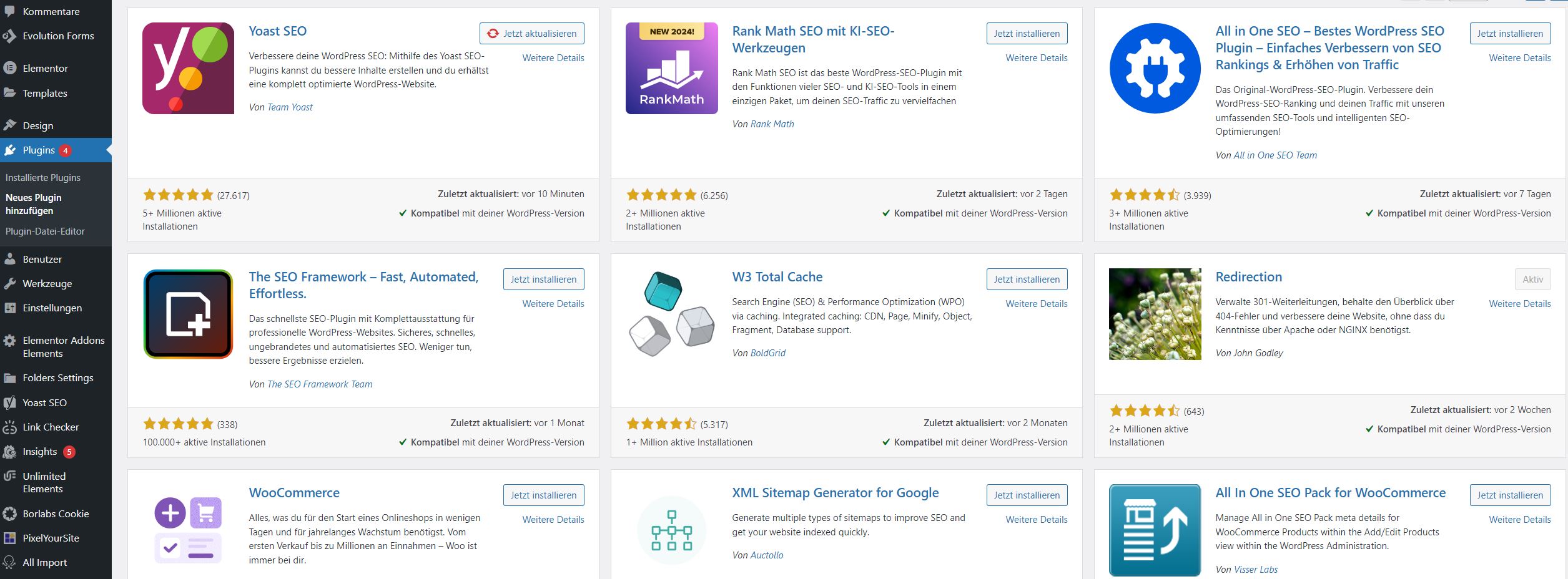 Bestes SEO Plugin für WordPress